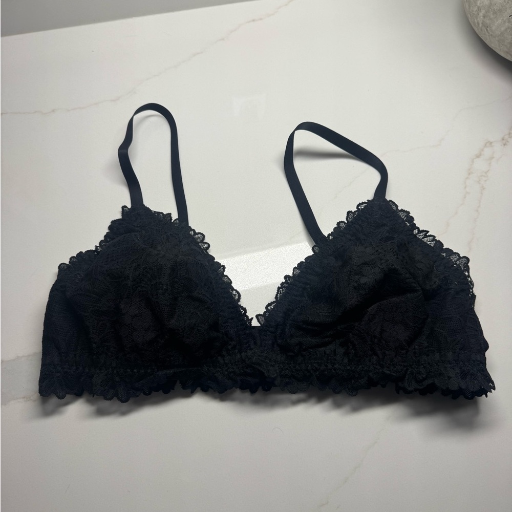 Aerie Black Lace Bralette
